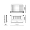 Naświetlacz solar LED NCS G2 30W  3CCT IP54 Kobi